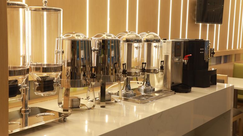 <b>Holiday Inn Express Shijiazhuang Restaurant</b>. Images powered by <a href="https://www.leonardoworldwide.com/" title="Leonardo Worldwide" target="_blank">Leonardo</a>.
