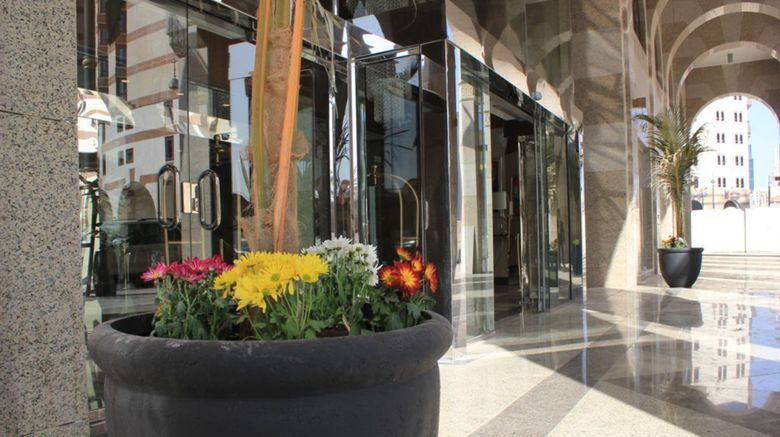 <b>Crowne Plaza Madinah Exterior</b>. Images powered by <a href="https://www.leonardoworldwide.com/" title="Leonardo Worldwide" target="_blank">Leonardo</a>.