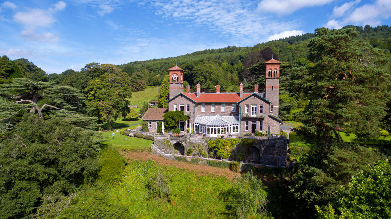 Gliffaes Country House Hotel Exterior. Images powered by <a href="https://www.leonardoworldwide.com" target="_blank" rel="noopener">Leonardo</a>.