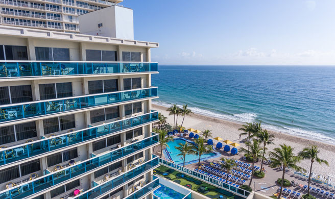 Ocean Sky Hotel and Resort Exterior