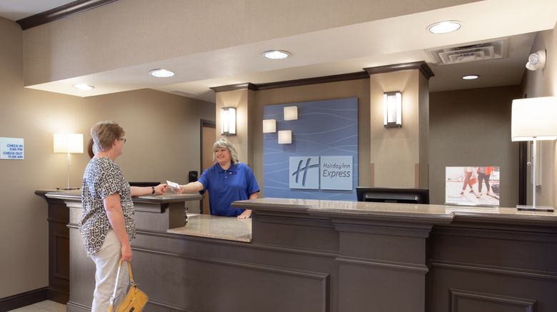 <b>Holiday Inn Express Hotel & Suites Lobby</b>. Images powered by <a href="https://www.leonardoworldwide.com/" title="Leonardo Worldwide" target="_blank">Leonardo</a>.