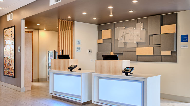 <b>Holiday Inn Express & Suites Keizer Lobby</b>. Images powered by <a href="https://www.leonardoworldwide.com/" title="Leonardo Worldwide" target="_blank">Leonardo</a>.