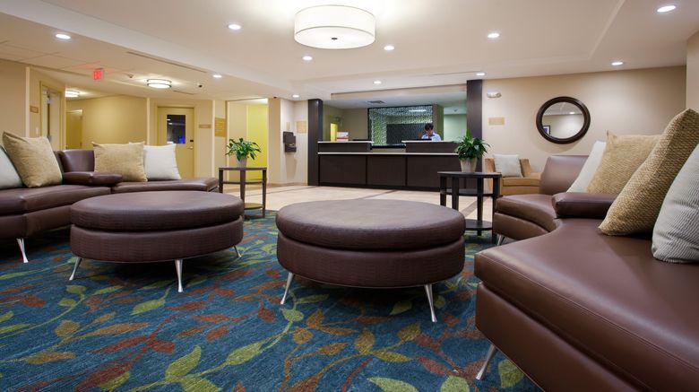<b>Candlewood Suites Carrollton Lobby</b>. Images powered by <a href="https://www.leonardoworldwide.com/" title="Leonardo Worldwide" target="_blank">Leonardo</a>.