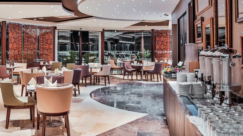 <b>Holiday Inn Bucaramanga Cacique Restaurant</b>. Images powered by <a href="https://www.leonardoworldwide.com/" title="Leonardo Worldwide" target="_blank">Leonardo</a>.