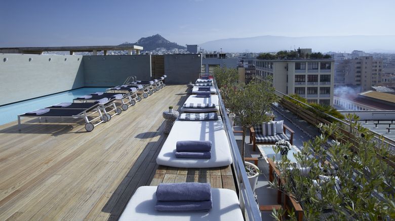 <b>Fresh Hotel Athens, a Design Hotel Pool</b>. Images powered by <a href="https://www.leonardoworldwide.com/" title="Leonardo Worldwide" target="_blank">Leonardo</a>.