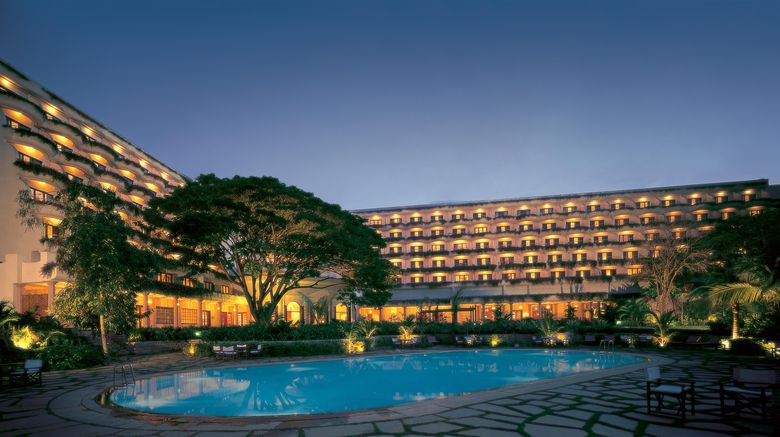 <b>The Oberoi Bangalore Exterior</b>. Images powered by <a href=https://www.travelagewest.com/Hotels/Bengaluru-India/