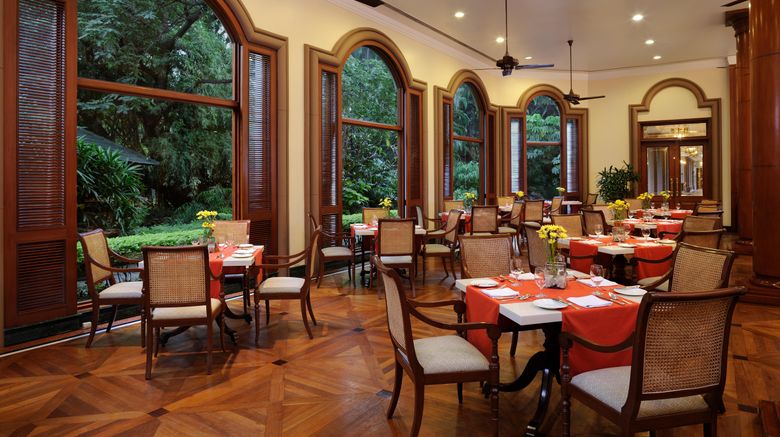 <b>The Oberoi Bangalore Restaurant</b>. Images powered by <a href=https://www.travelagewest.com/Hotels/Bengaluru-India/