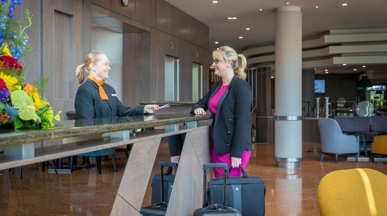 <b>Maldron Hotel Belfast Intl Airport Lobby</b>. Images powered by <a href="https://leonardo.com/" title="Leonardo Worldwide" target="_blank">Leonardo</a>.
