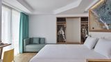 Olive Green Hotel Room
