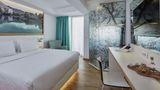 Olive Green Hotel Room
