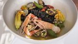 <b>La Peschiera Restaurant</b>. Images powered by <a href=https://www.travelagewest.com/Hotels/Monopoli-Italy/