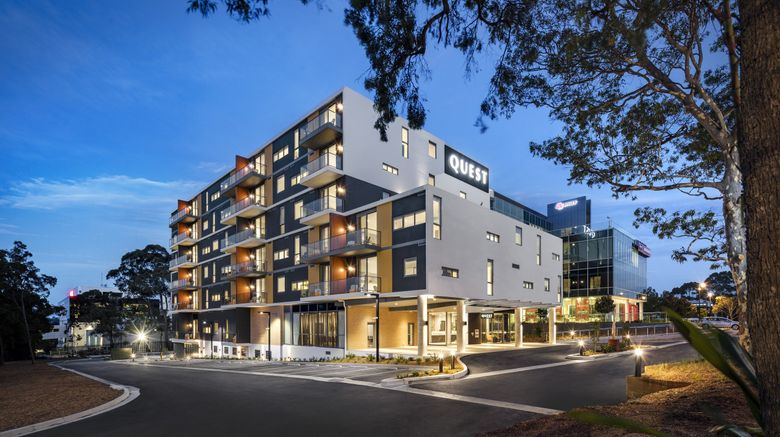 Quest Macquarie Park Exterior. Images powered by <a href="https://www.leonardoworldwide.com" target="_blank" rel="noopener">Leonardo</a>.