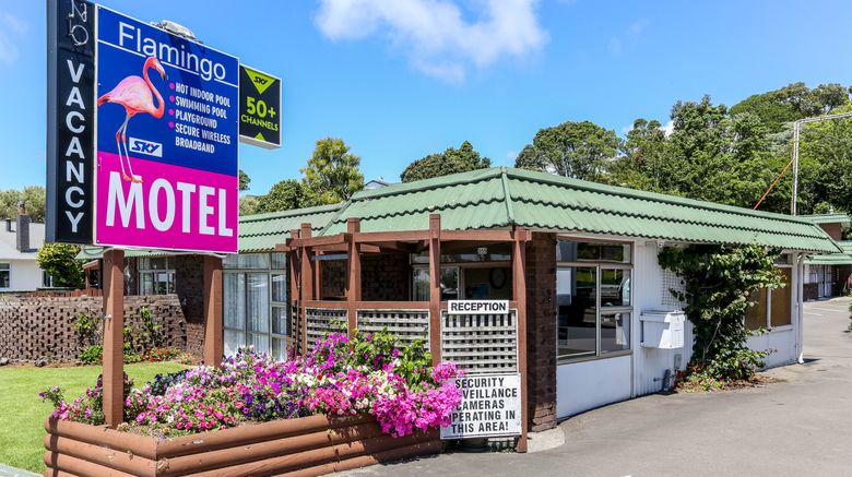 <b>Flamingo Motel Exterior</b>. Images powered by <a href="https://www.leonardoworldwide.com/" title="Leonardo Worldwide" target="_blank">Leonardo</a>.