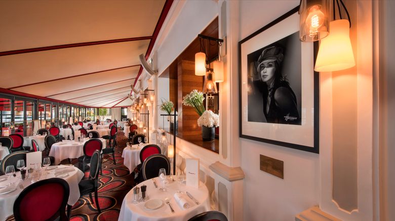 <b>The Hotel Fouquet's Barriere Restaurant</b>. Images powered by <a href=https://www.travelagewest.com/Hotels/Paris/