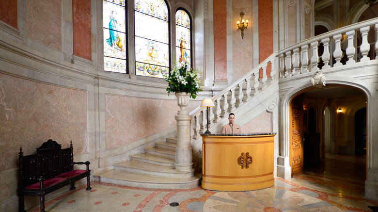 <b>Pestana Palace Lisboa Lobby</b>. Images powered by <a href="https://www.leonardoworldwide.com/" title="Leonardo Worldwide" target="_blank">Leonardo</a>.