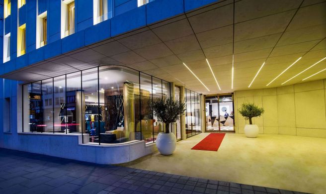 INX Design Hotel Exterior