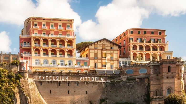 <b>Grand Hotel Excelsior Vittoria Exterior</b>. Images powered by <a href=https://www.travelagewest.com/Hotels/Sorrento-Italy/