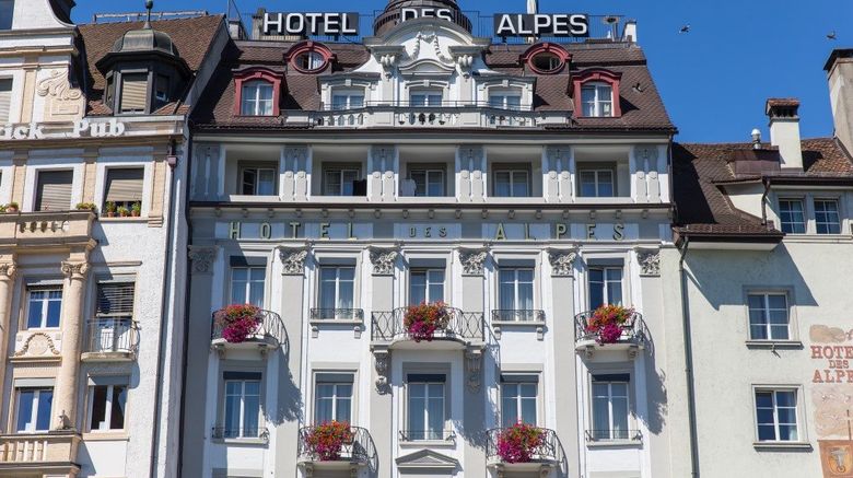 Hotel Des Alpes Exterior. Images powered by <a href="https://www.leonardoworldwide.com" target="_blank" rel="noopener">Leonardo</a>.