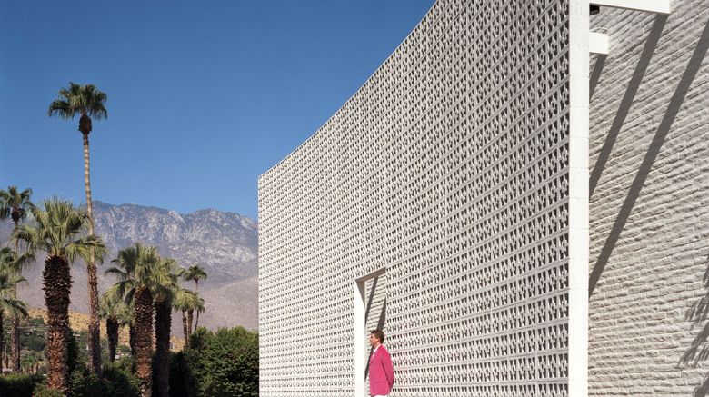 <b>Parker Palm Springs Exterior</b>. Images powered by <a href="https://www.leonardoworldwide.com/" title="Leonardo Worldwide" target="_blank">Leonardo</a>.