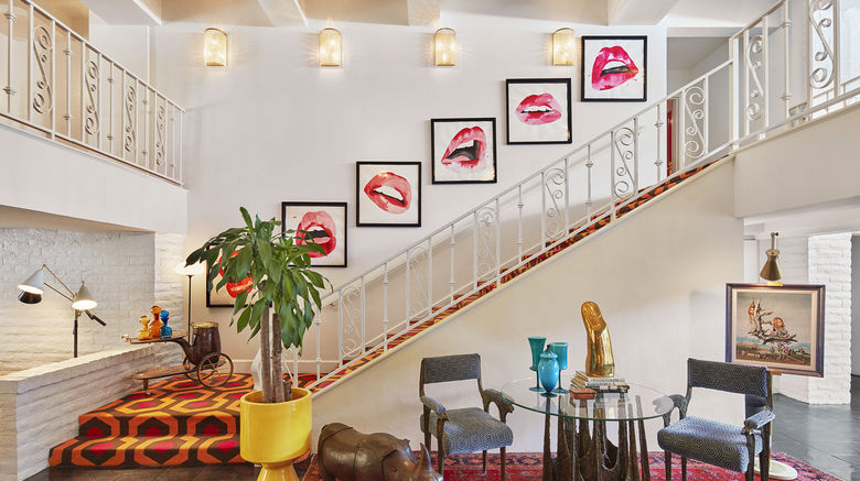 <b>Parker Palm Springs Lobby</b>. Images powered by <a href="https://www.leonardoworldwide.com/" title="Leonardo Worldwide" target="_blank">Leonardo</a>.