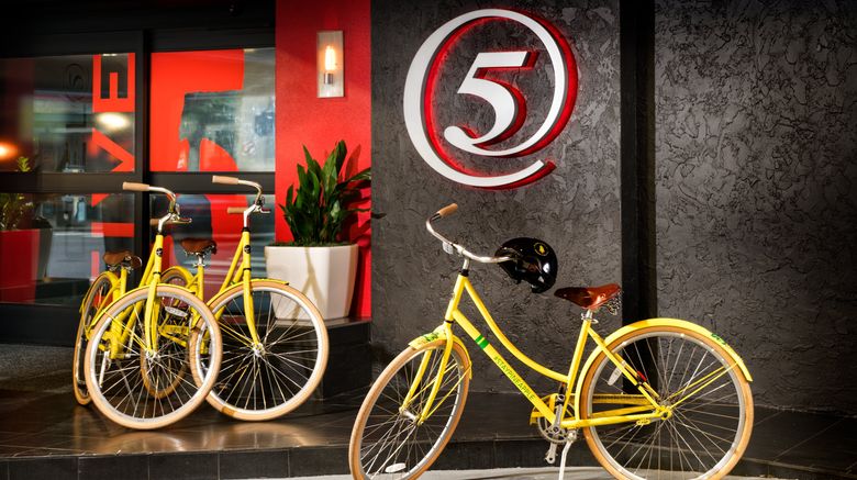 <b>Hotel Five Exterior</b>. Images powered by <a href="https://www.leonardoworldwide.com/" title="Leonardo Worldwide" target="_blank">Leonardo</a>.