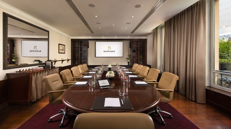 <b>The Hotel Fouquet's Barriere Ballroom</b>. Images powered by <a href=https://www.travelagewest.com/Hotels/Paris/