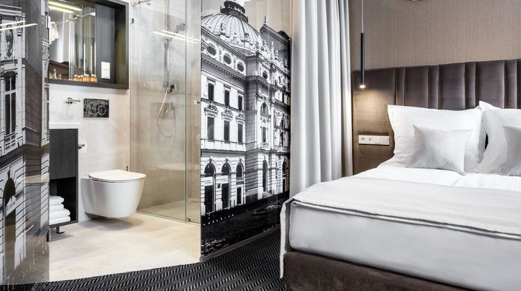 Logos Hotel Room