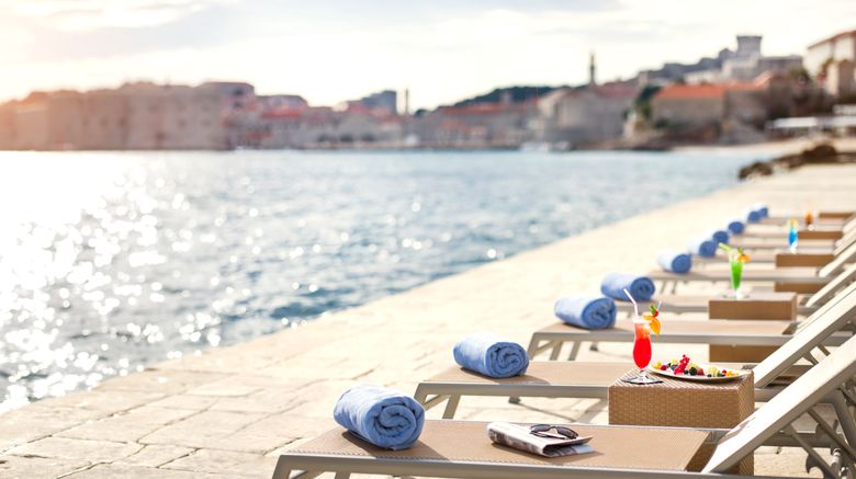 <b>Hotel Excelsior Dubrovnk Beach</b>. Images powered by <a href="https://www.leonardoworldwide.com/" title="Leonardo Worldwide" target="_blank">Leonardo</a>.