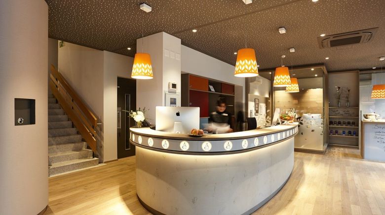 <b>Steinenschanze City hotel Lobby</b>. Images powered by <a href="https://www.leonardoworldwide.com/" title="Leonardo Worldwide" target="_blank">Leonardo</a>.