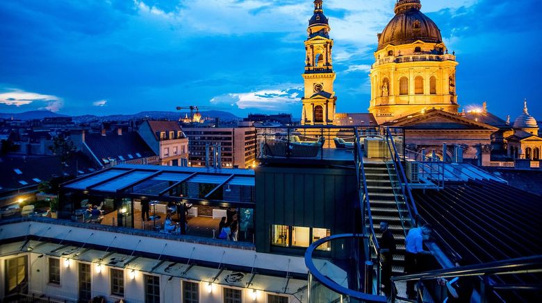 <b>Aria Hotel Budapest Exterior</b>. Images powered by <a href=https://www.travelagewest.com/Hotels/Budapest/