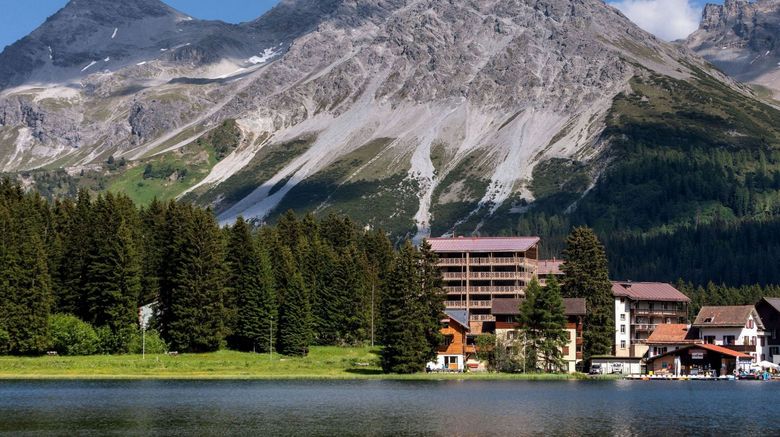 Valsana Hotel  and  Apartments Exterior. Images powered by <a href=https://www.travelweekly.com/Hotels/Arosa-Switzerland/
