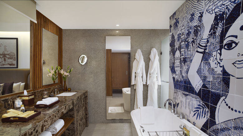 <b>Taj Exotica Resort & Spa, Goa Room</b>. Images powered by <a href="https://www.leonardoworldwide.com/" title="Leonardo Worldwide" target="_blank">Leonardo</a>.