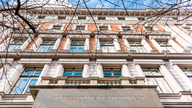 Hotel Moments Budapest Exterior. Images powered by <a href="https://www.leonardoworldwide.com" target="_blank" rel="noopener">Leonardo</a>.