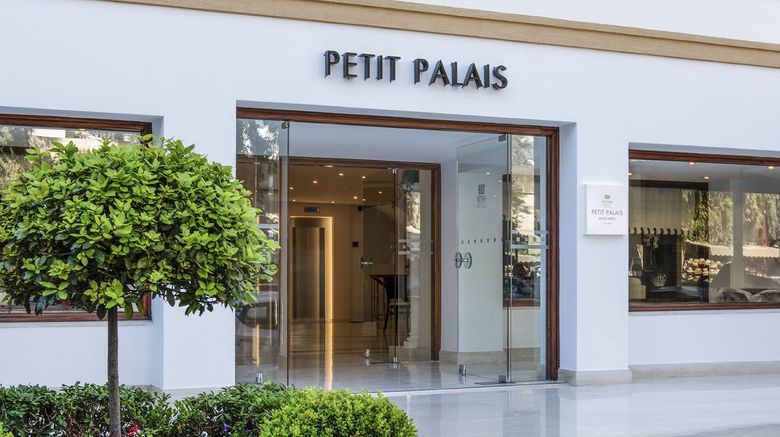 <b>Mitsis Petit Palais Exterior</b>. Images powered by <a href="https://www.leonardoworldwide.com/" title="Leonardo Worldwide" target="_blank">Leonardo</a>.