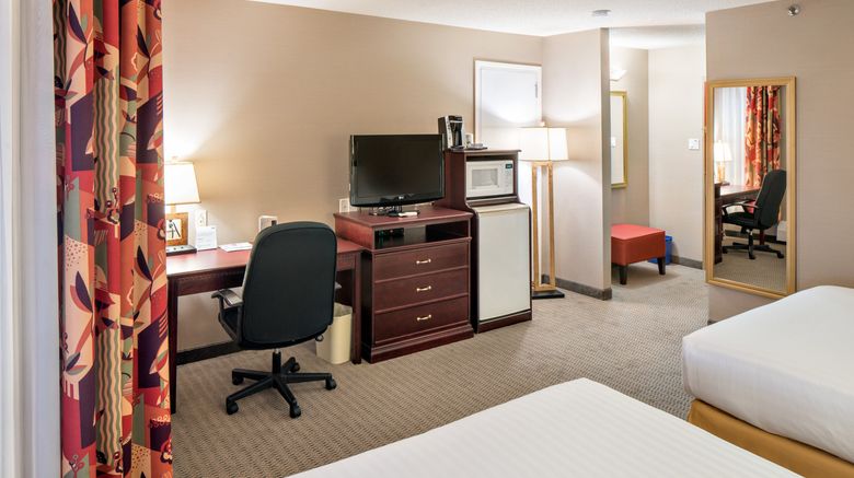<b>Holiday Inn Express Red Deer Room</b>. Images powered by <a href="https://www.leonardoworldwide.com/" title="Leonardo Worldwide" target="_blank">Leonardo</a>.