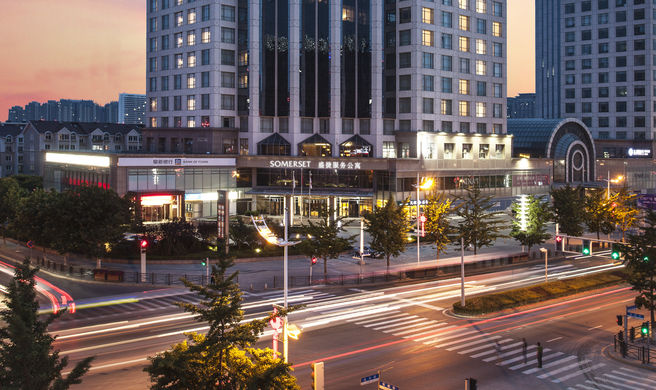 Somerset Grand Central Dalian Exterior