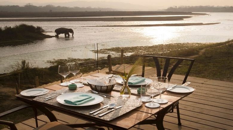 <b>Meghauli Serai, a Taj Hotel Exterior</b>. Images powered by <a href="https://www.leonardoworldwide.com/" title="Leonardo Worldwide" target="_blank">Leonardo</a>.