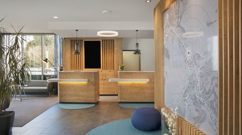 <b>Holiday Inn Express Baden-Baden Lobby</b>. Images powered by <a href="https://www.leonardoworldwide.com/" title="Leonardo Worldwide" target="_blank">Leonardo</a>.