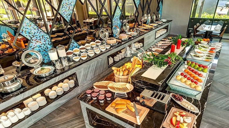 <b>Mangala Resort & Spa Restaurant</b>. Images powered by <a href="https://www.leonardoworldwide.com/" title="Leonardo Worldwide" target="_blank">Leonardo</a>.