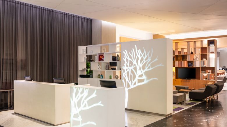 <b>Fiesta Inn Cancun Las Americas Lobby</b>. Images powered by <a href="https://www.leonardoworldwide.com/" title="Leonardo Worldwide" target="_blank">Leonardo</a>.