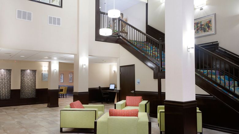 <b>Holiday Inn Express & Suites Brownsville Lobby</b>. Images powered by <a href="https://www.leonardoworldwide.com/" title="Leonardo Worldwide" target="_blank">Leonardo</a>.