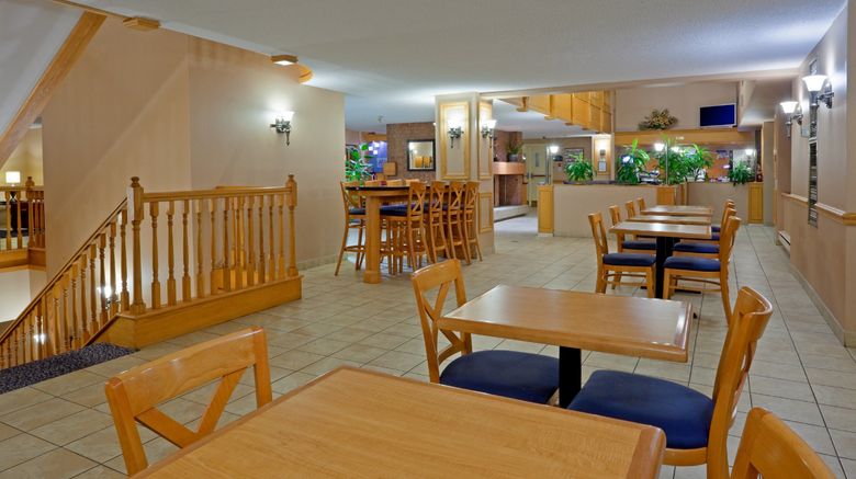 <b>Holiday Inn Express Toronto East Restaurant</b>. Images powered by <a href="https://www.leonardoworldwide.com/" title="Leonardo Worldwide" target="_blank">Leonardo</a>.