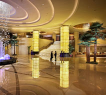 Crowne Plaza Hotel Yantai Sea View Lobby
