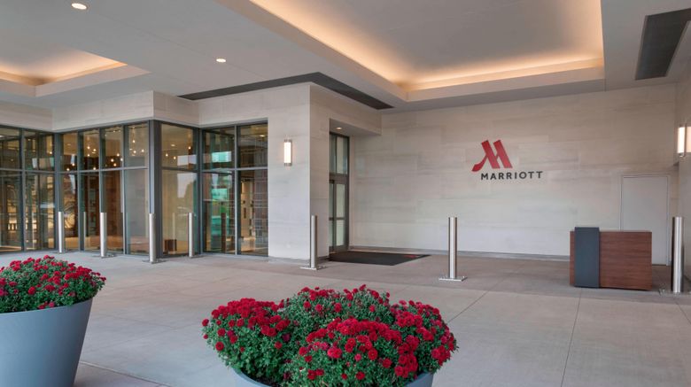 <b>Buffalo Marriott at LECOM HARBORCENTER Exterior</b>. Images powered by <a href="https://leonardo.com/" title="Leonardo Worldwide" target="_blank">Leonardo</a>.