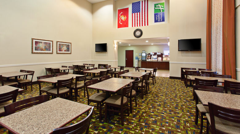 <b>Holiday Inn Express Hotel & Suites Restaurant</b>. Images powered by <a href="https://www.leonardoworldwide.com/" title="Leonardo Worldwide" target="_blank">Leonardo</a>.