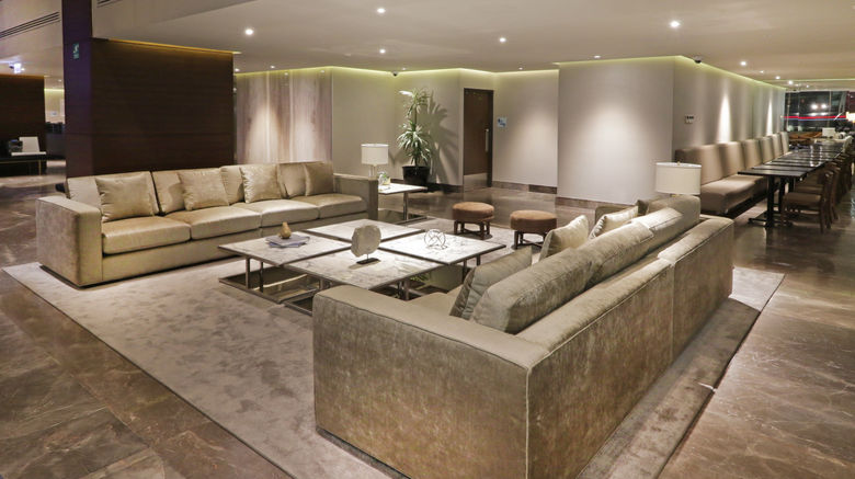 <b>Holiday Inn Express/Stes Monterrey Valle Lobby</b>. Images powered by <a href="https://www.leonardoworldwide.com/" title="Leonardo Worldwide" target="_blank">Leonardo</a>.