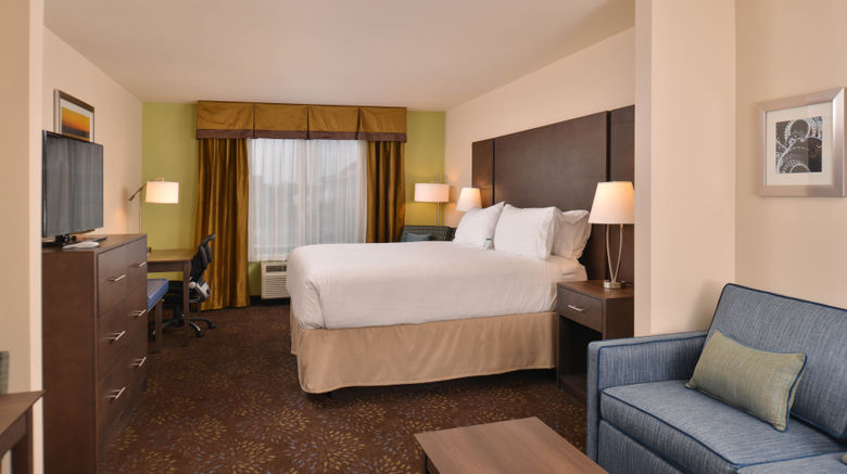 <b>Holiday Inn Express & Suites Dearborn Suite</b>. Images powered by <a href="https://www.leonardoworldwide.com/" title="Leonardo Worldwide" target="_blank">Leonardo</a>.