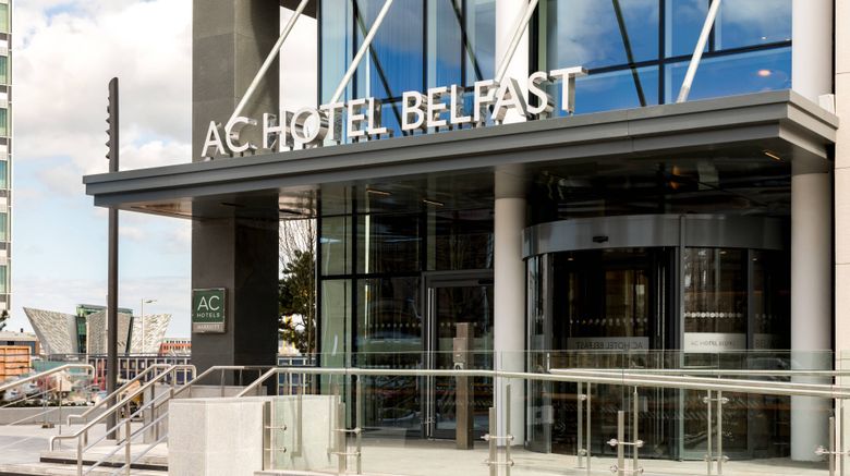 <b>AC Hotel by Marriott Belfast Exterior</b>. Images powered by <a href="https://www.leonardoworldwide.com/" title="Leonardo Worldwide" target="_blank">Leonardo</a>.