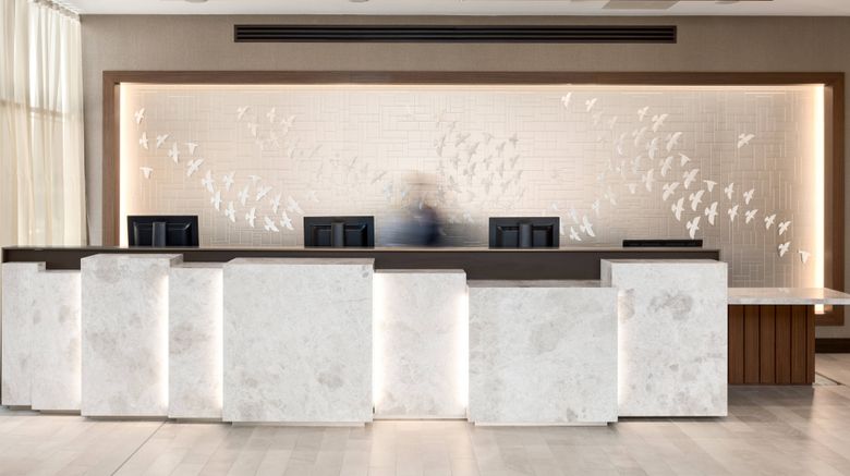 <b>AC Hotel by Marriott Belfast Lobby</b>. Images powered by <a href="https://www.leonardoworldwide.com/" title="Leonardo Worldwide" target="_blank">Leonardo</a>.