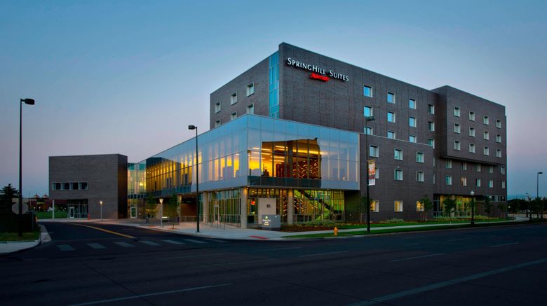 SpringHill Suites Denver Downtown Exterior. Images powered by <a href="http://www.leonardo.com" target="_blank" rel="noopener">Leonardo</a>.